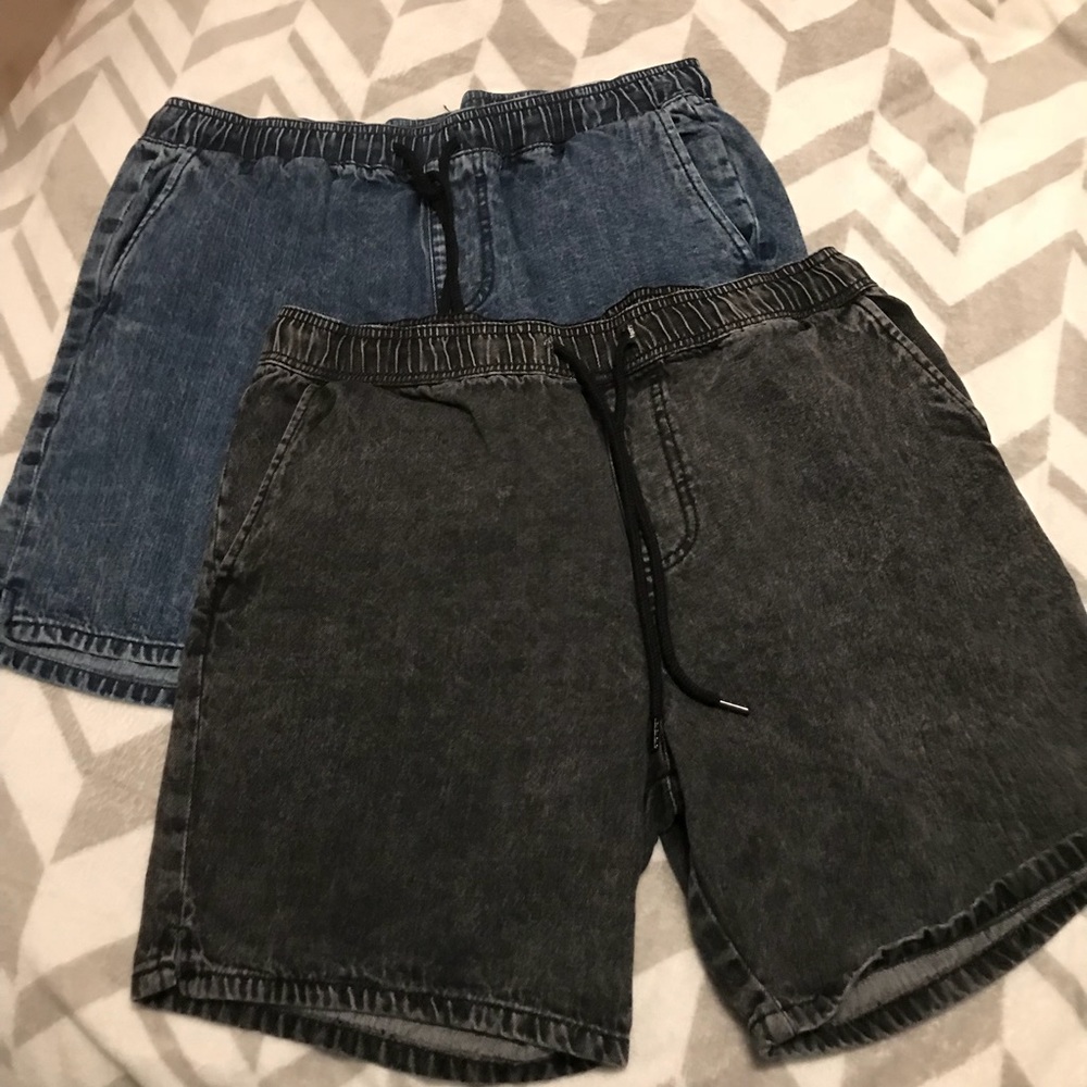 Forever 21 men denim shorts